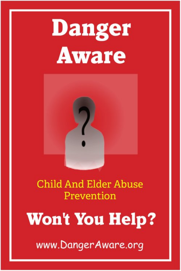 Poster warning agianst Child and Elder Abuse