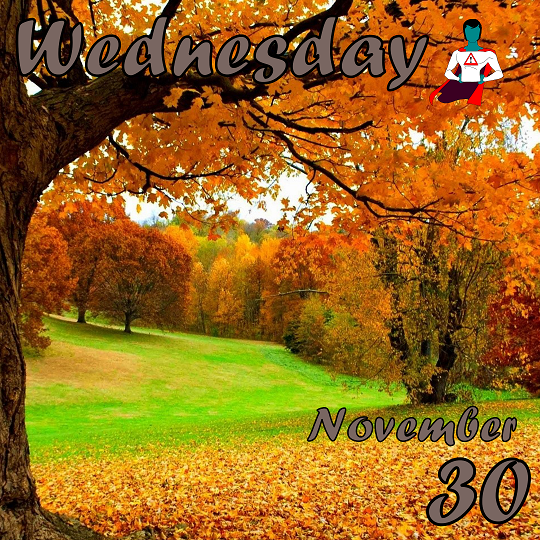 Calendar Date Image for Nov 30 